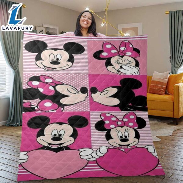 Mickey Mouse Minnie Mouse Blanket
