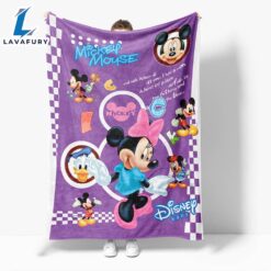 Mickey Mouse Minnie Mouse Blanket…