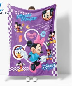 Mickey Mouse Minnie Mouse Blanket…