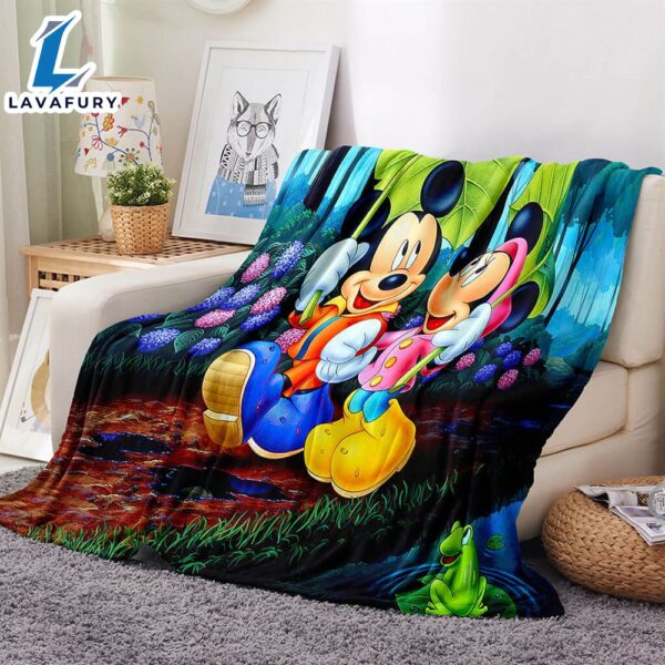 Mickey Mouse Pattern Blanket 686