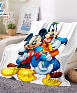 Mickey Mouse Pattern Blanket Frends