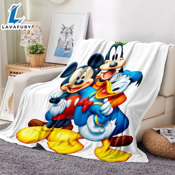 Mickey Mouse Pattern Blanket Frends
