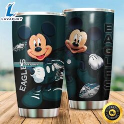 Mickey Mouse Philadelphia Eagles Tumbler