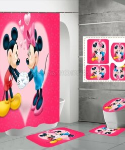 Mickey Mouse Shower Curtain Set