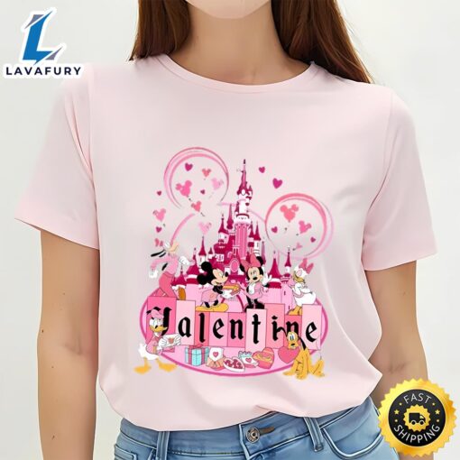 Mickey And Friends Valentines Shirt, Disneyland Valentines Day Shirt