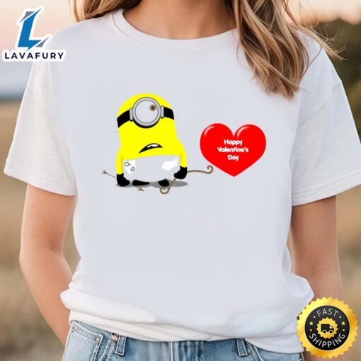 Minions Cupid Happy Valentine’s Day Shirt