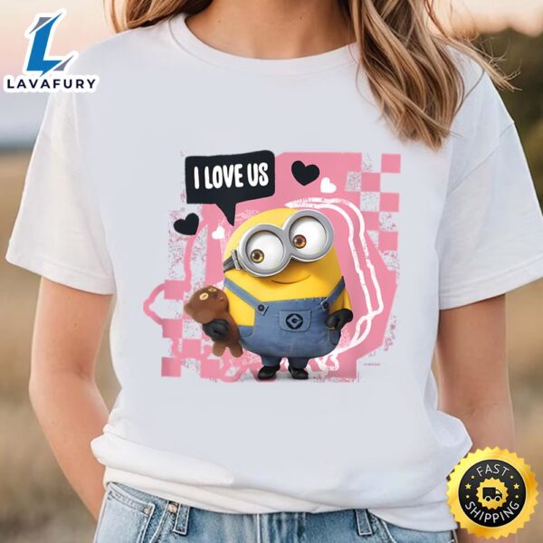 Minions Valentine’s Day I Love Us T-Shirt