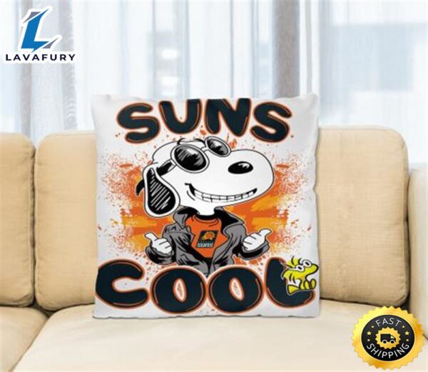 NBA Basketball Phoenix Suns Cool Snoopy Pillow Square Pillow