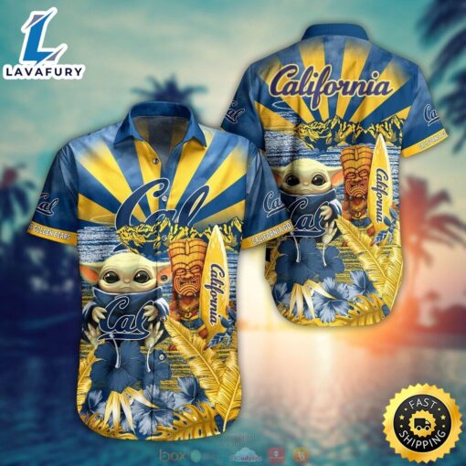 NCAA California Golden Bears Baby Yoda Hawaiian Shirt