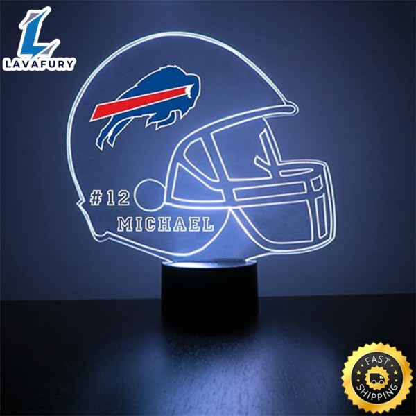 NFL Buffalo Bills Football Led Sports Fan Lamp_8753