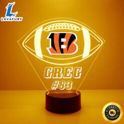 NFL Cincinnati Bengals Football Led…