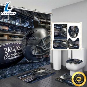 NFL Dallas Cowboys 4pcs Bathroom…
