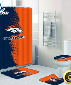 NFL Denver Broncos Bathroom 4pcs…