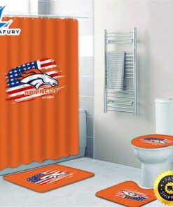 NFL Denver Broncos Bathroom 4pcs…