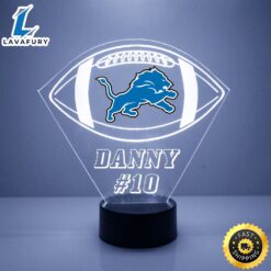 NFL Detroit Lions Football Led…