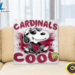 NFL Football Arizona Cardinals Cool Snoopy Pillow Square Pillow