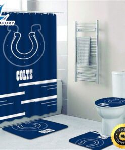 NFL Indianapolis Colts 4pcs Bathroom…