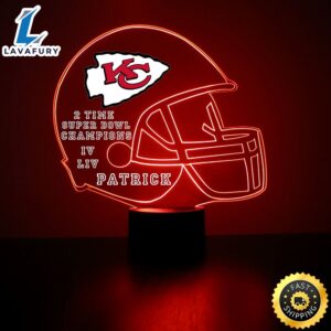 NFL Kansas City Chiefs Football Led Sports Fan Lamp