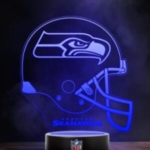 NFL Led Licht Nfl Football Helm Seattle Seahawks
