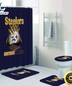 NFL Logo Pittsburgh Steelers 4pcs…