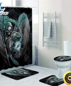 NFL Miami Dolphins Bathroom Set…