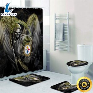 NFL Pittsburgh Steelers 4pcs Bathroom…