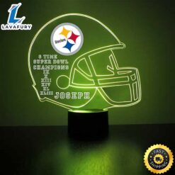 NFL Pittsburgh Steelers Helmet Led…