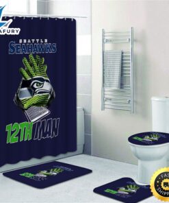 NFL Seattle Seahawks Bathroom Set…