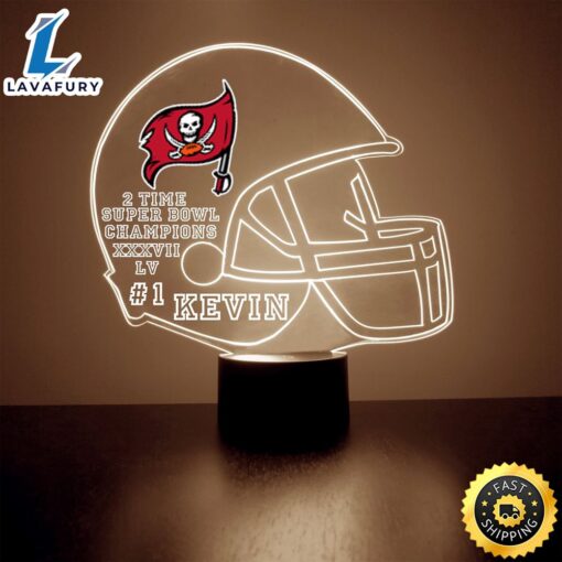 NFL Tampa Bay Buccaneers Football Led Sports Fan Lamp