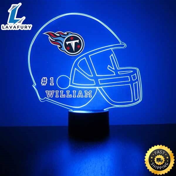 NFL Tennessee Titans Football Led Sports Fan Lamp