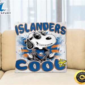 NHL Hockey New York Rangers Cool Snoopy Pillow Square Pillow