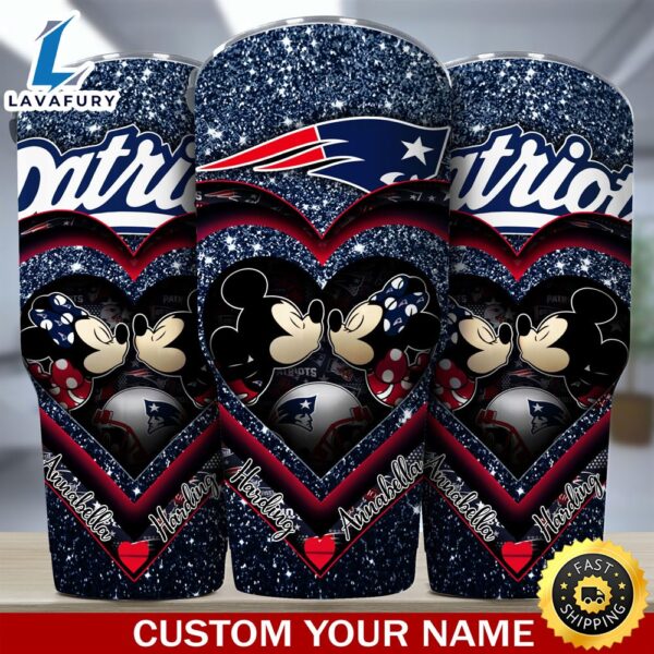 New England Patriots NFL-Custom Tumbler For Couples This