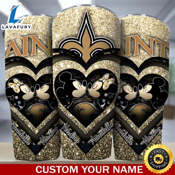 New Orleans Saints NFL-Custom Tumbler For Couples This