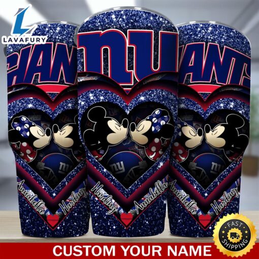 New York Giants NFL-Custom Tumbler For Couples This