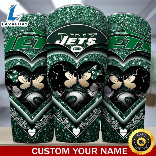 New York Jets NFL-Custom Tumbler For Couples This