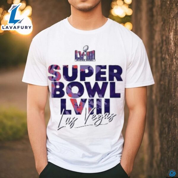 Nfl Super Bowl Lviii Las Vegas 2024 Logo Shirt
