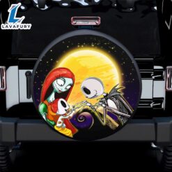 Nightmare Before Christmas Family Cute Spare Tire Covers Gift For Campers