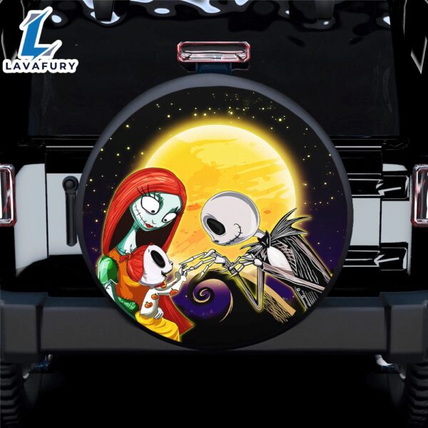 Nightmare Before Christmas Family Cute Spare Tire Covers Gift For Campers
