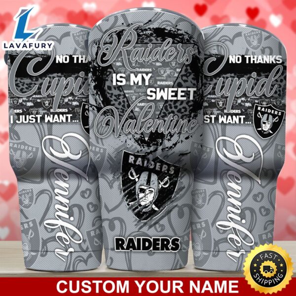 Oakland Raiders NFL-Custom Tumbler You Are My Sweet