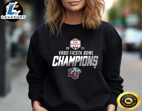Official Liberty Flames 2024 Vrbo Fiesta Bowl Champions Unisex T-Shirt