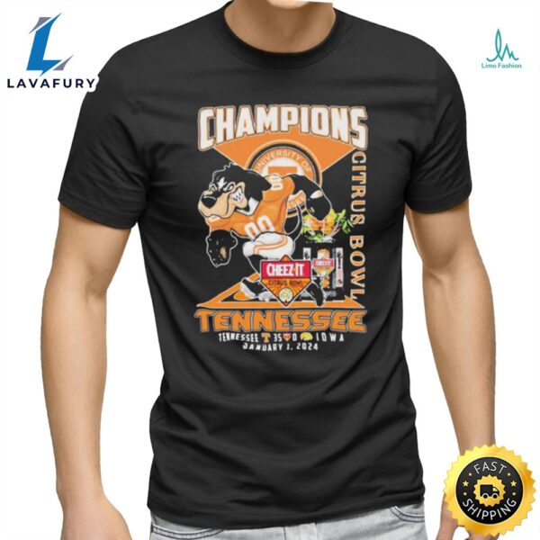 Official Official Champions Citrus Bowl 2024 Tennessee Volunteers Shirt