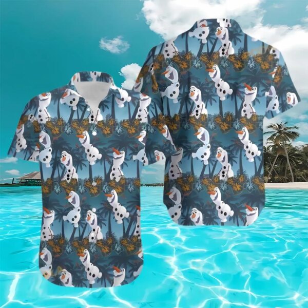 Olaf Frozen Disney Hawaiian Shirt
