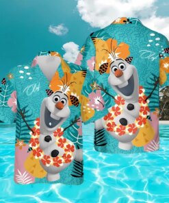 Olaf Snowman Frozen Tropical Vibes…