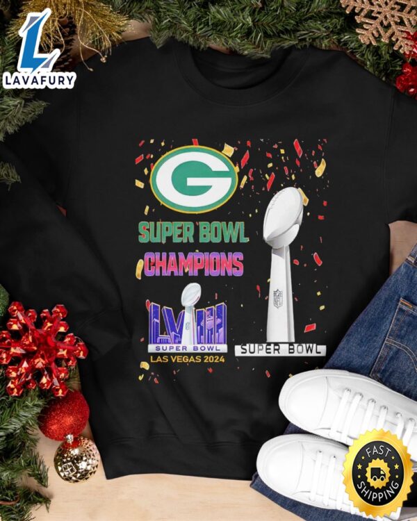 Packers Super Bowl Champions Lviii Las Vegas 2024 Shirt
