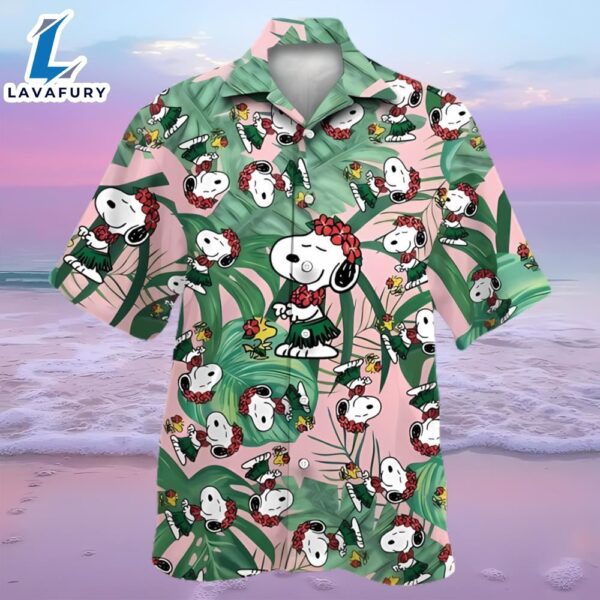 Peanuts Character Snoopy Cute Hawaiian Shirt