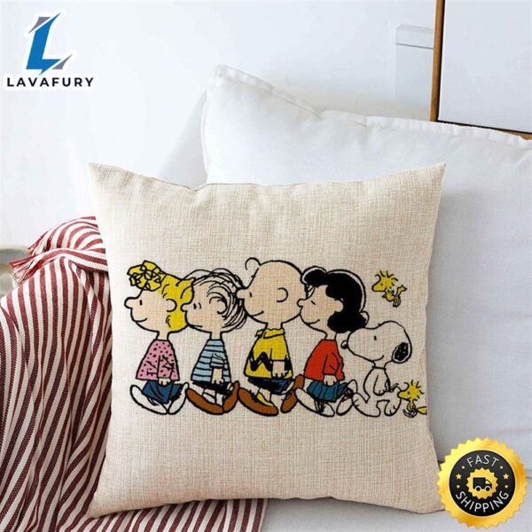 Peanuts Happy Valentine’s Charlie Brown Throw Pillow