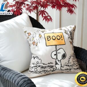 Peanuts Snoopy Boo Outdoor Pillow