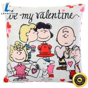 Peanuts Valentine Decorative Pillow