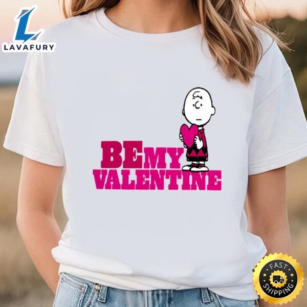 Peanuts Charlie Brown Be My Valentine Baby T-Shirt
