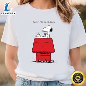 Peanuts Dear Valentine Snoopy T-Shirt